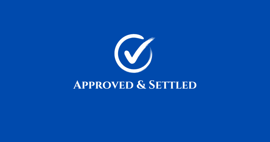 Approved & Settled logo. The #1 community for Australian loan processors.